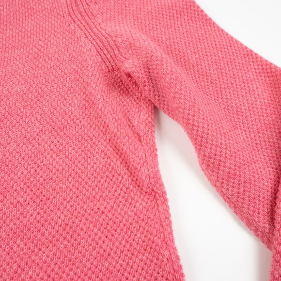 GAP pink Bella V-neck tunic sweater in Potpourri pink size XS - Picture 6 of 9